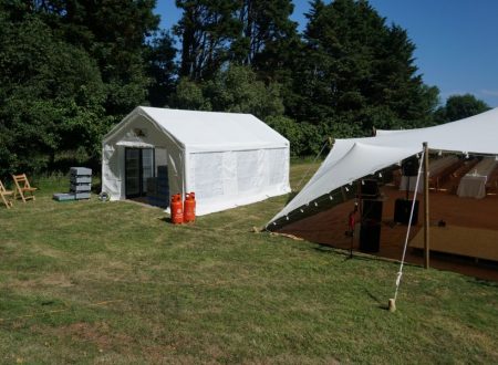 Catering tent