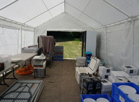 Catering tent