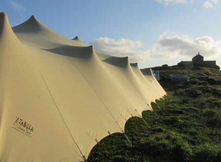 Stretch tent hire Cornwall