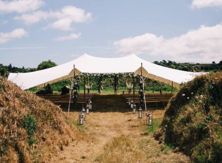 Wedding Ceremony at Kestle Barton