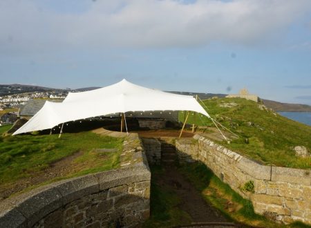 Stretch tent hire Cornwall