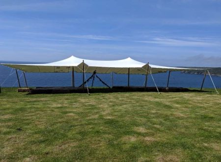 Wedding ceremony tent