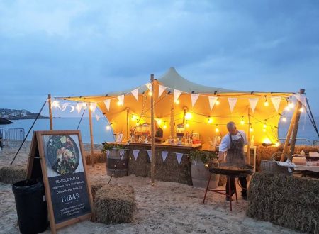 Stretch tent hire Cornwall